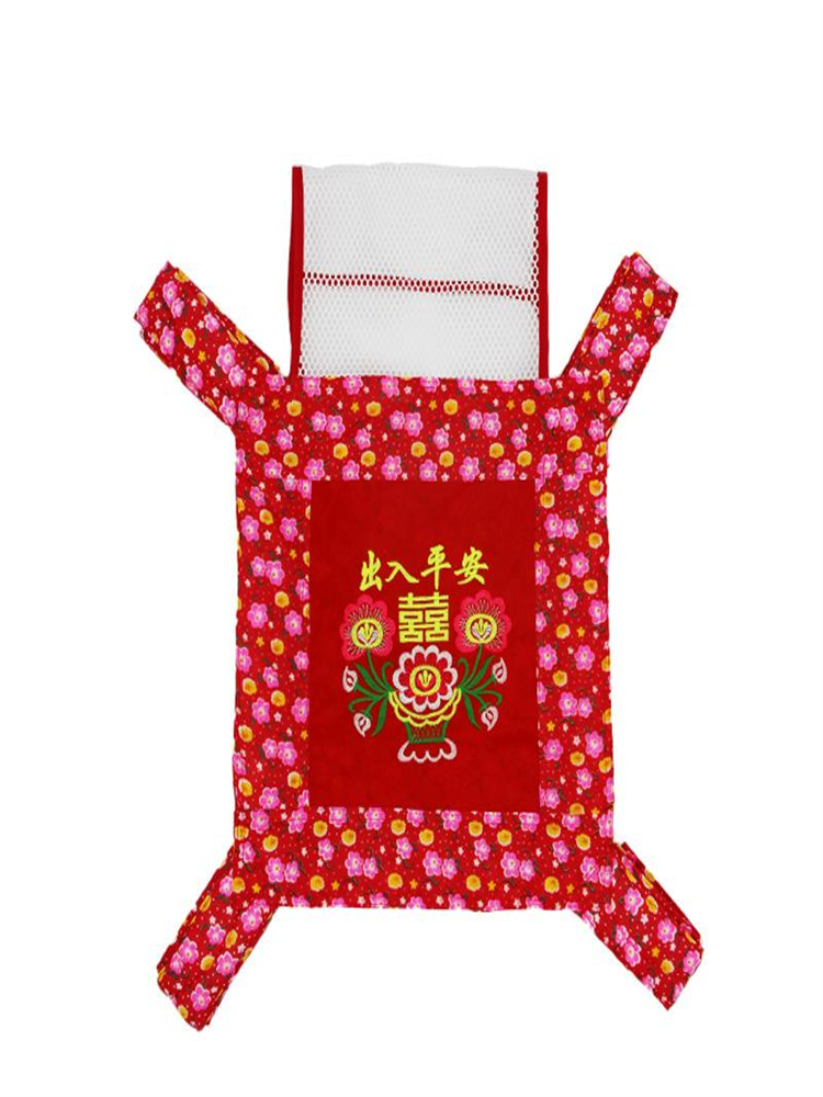 抱っこ紐 伝統柄刺繍入り赤ちゃん抱っこ紐