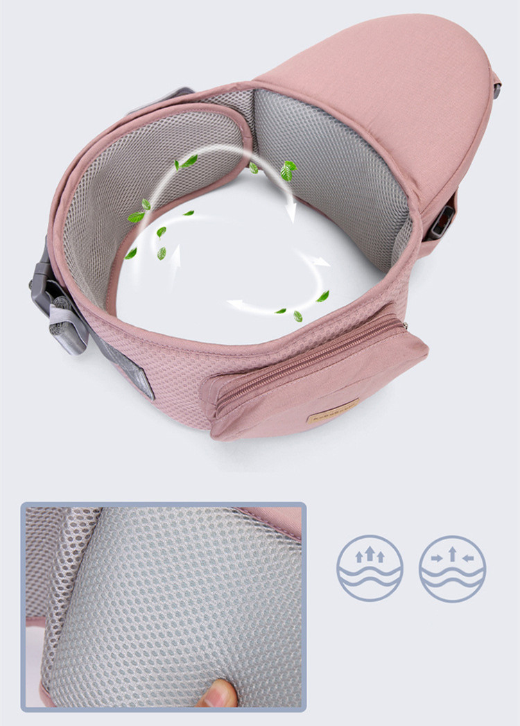 肌にやさしい柔らかベビースリング 腰座りサポート抱っこ紐