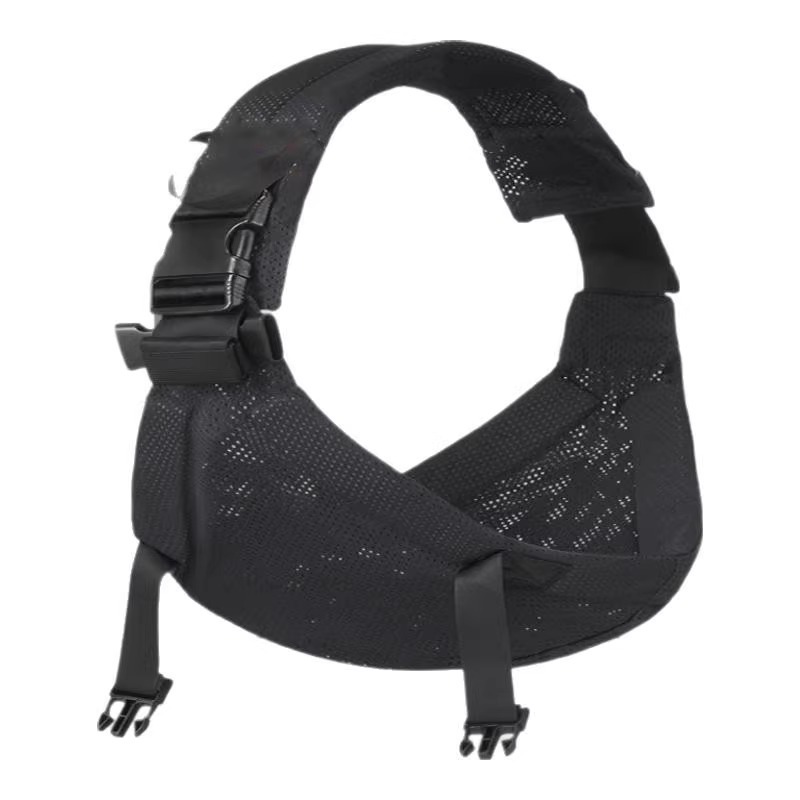抱っこ紐 軽量通気メッシュ素材斜め掛けベビースリング