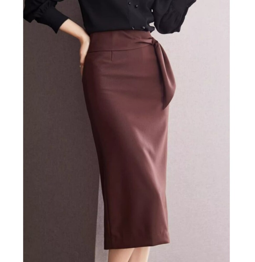 イエベ秋服　ハイウエストヒップスカート