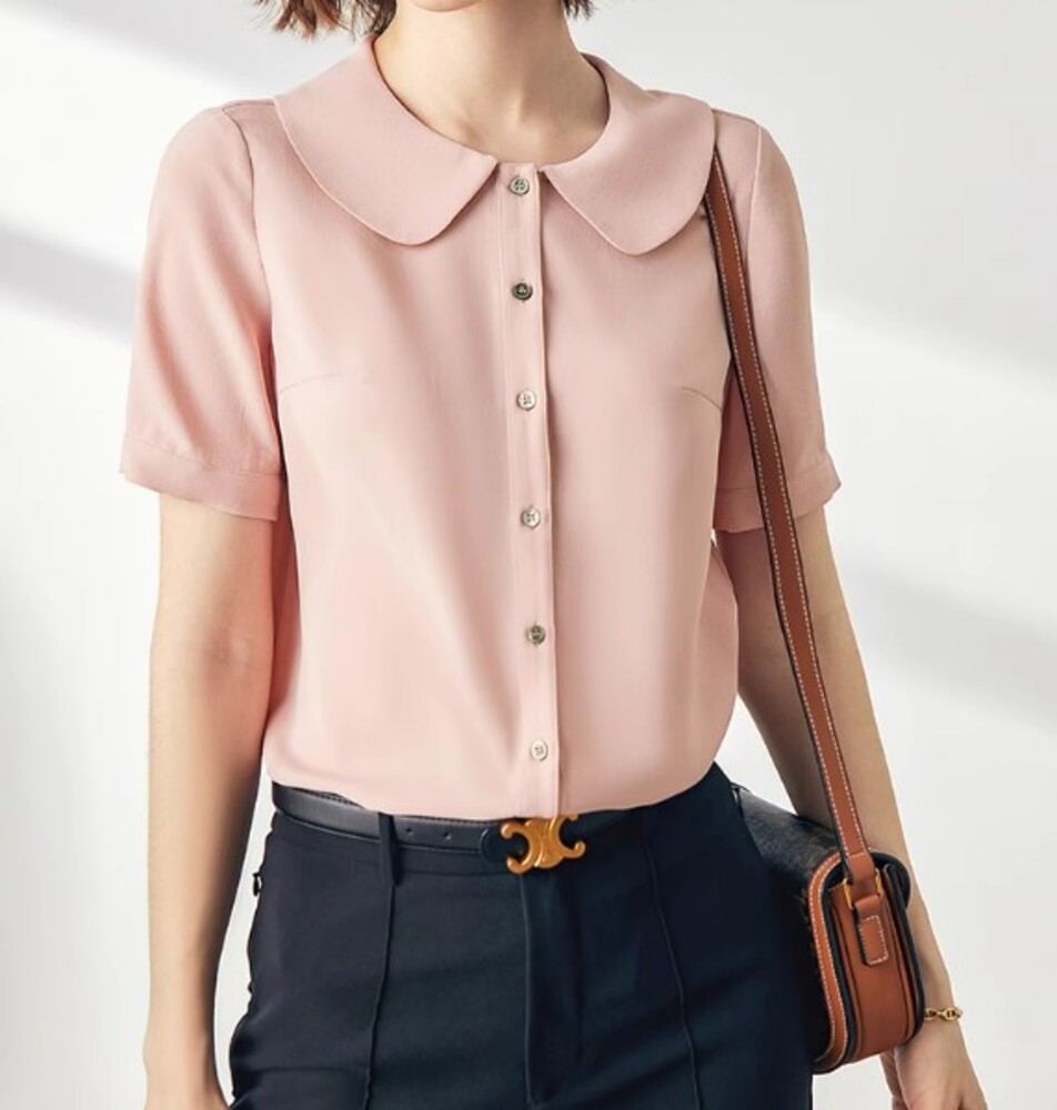 イエベ春服　半袖 ブラウスブラウス