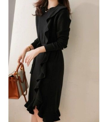 イエベ服　フレアスカートワンピース（イエベ春向け・イエベ秋向け）
