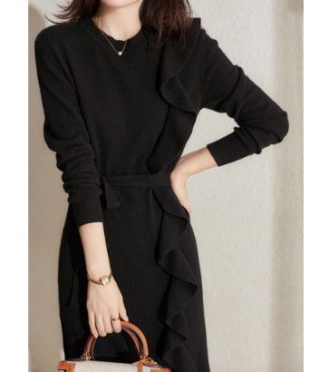 イエベ服　フレアスカートワンピース（イエベ春向け・イエベ秋向け）