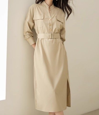 イエベ服　シャツワンピース（イエベ春向け・イエベ秋向け）