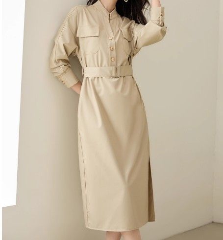 イエベ服　シャツワンピース（イエベ春向け・イエベ秋向け）