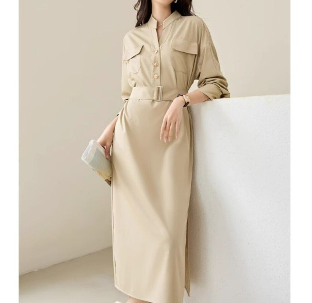 イエベ服　シャツワンピース（イエベ春向け・イエベ秋向け）