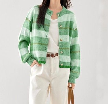 イエベ服　優美シルエットカーディガン（イエベ春向け）