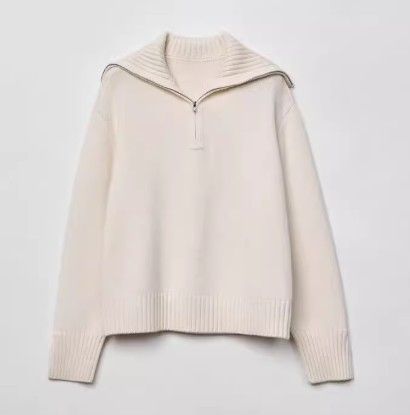 イエベ服　ジップ付ネックセーター（イエベ春向け・イエベ秋向け）