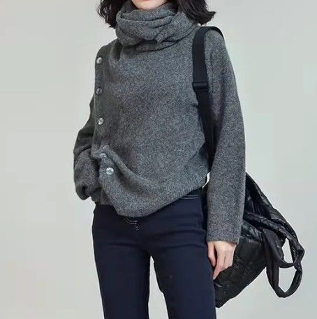 イエベ服　韓国 プルオーバーセーター（イエベ秋向け）