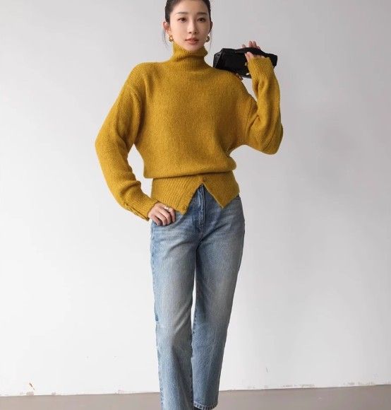 イエベ服　韓国風デザインニット（イエベ秋向け）