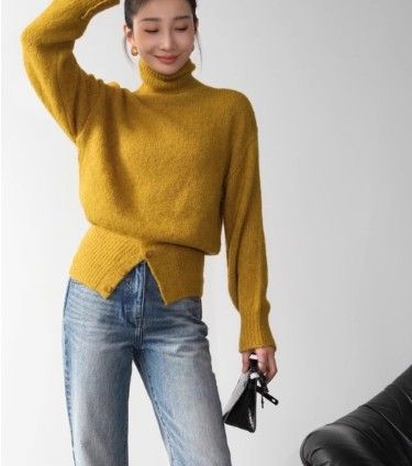 イエベ服　韓国風デザインニット（イエベ秋向け）