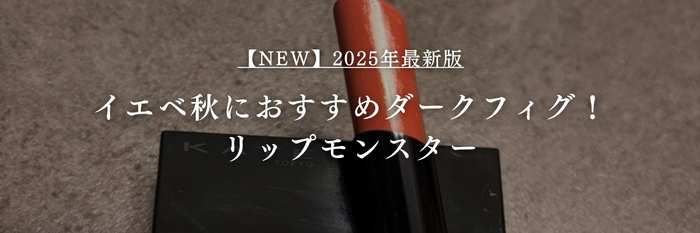 イエベ秋におすすめダークフィグ！リップモンスター【25年11月最新】