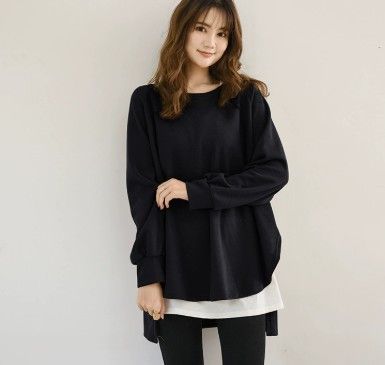 イエベ春/イエベ秋服　ゆったりシルエットのオーバーサイズパーカー