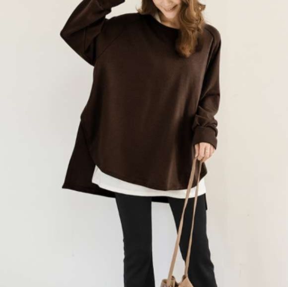 イエベ春/イエベ秋服　ゆったりシルエットのオーバーサイズパーカー