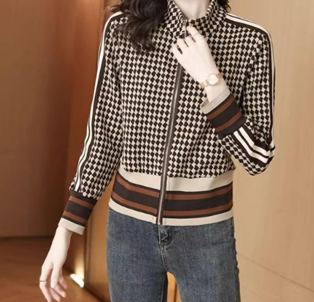 イエベ春/イエベ秋服　ジップアップ ジャケット
