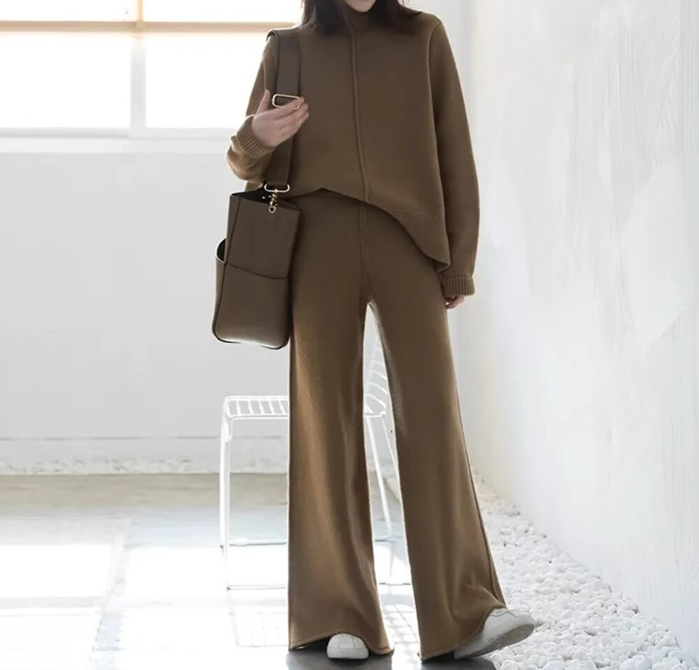 イエベ春/イエベ秋服　ニットセットアップ