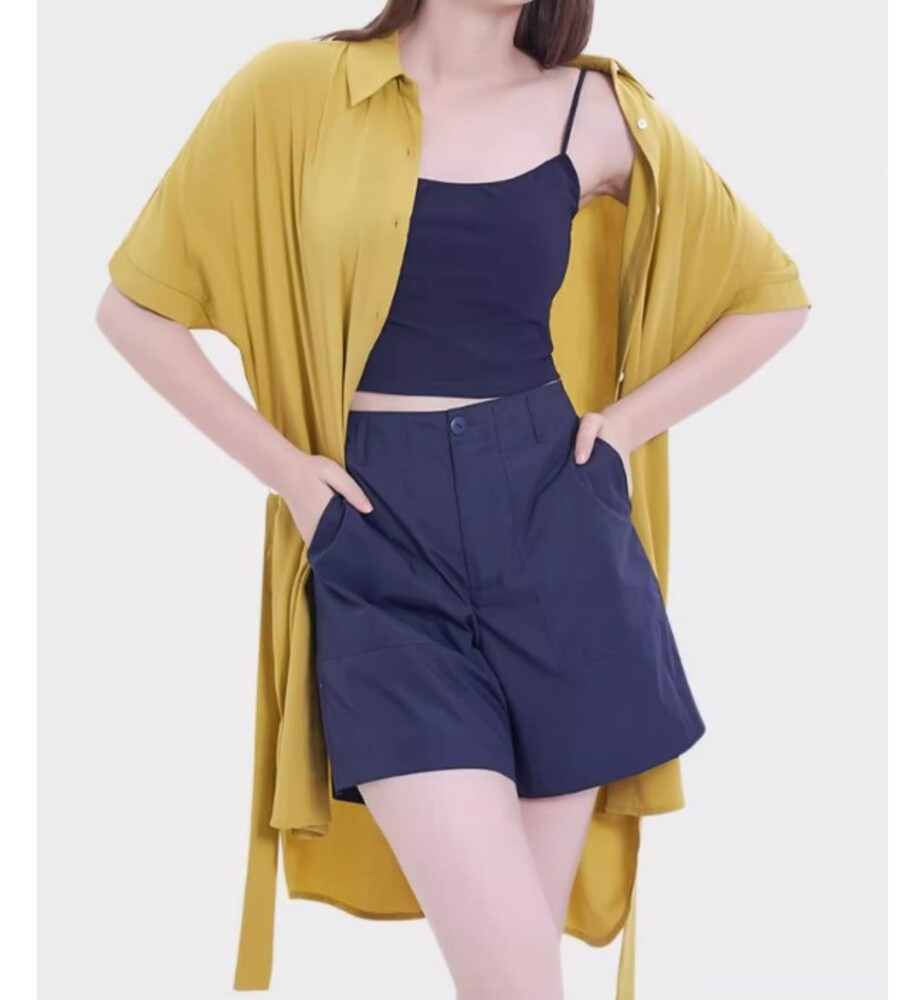 イエベ秋服　ロングカラーシャツ