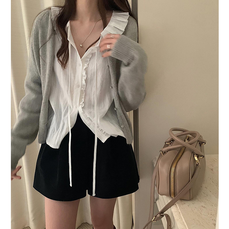 レディース長袖パフスリーブブラウス個性的おしゃれシャツ