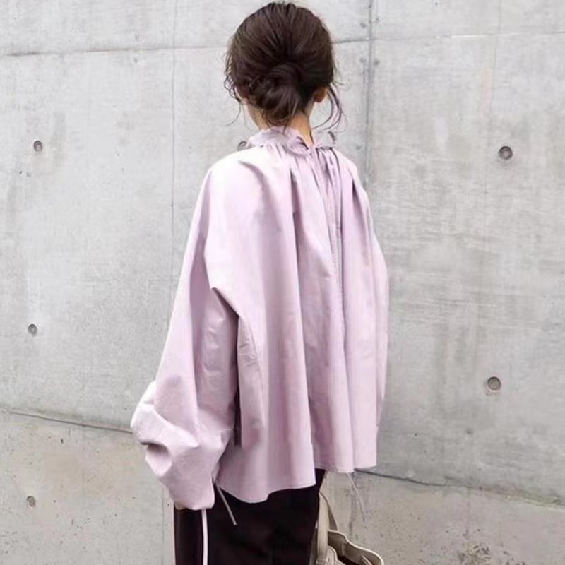 春夏新作パフスリーブブラウス大人可愛いトップス