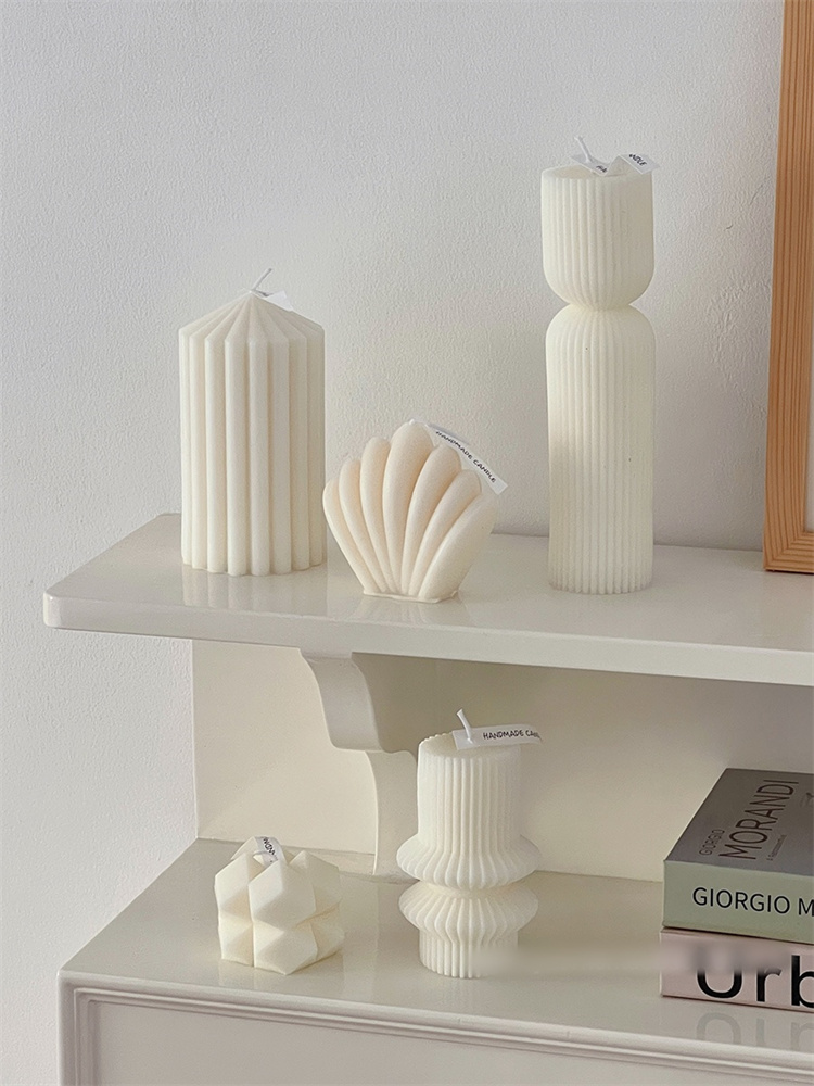 インテリア雑貨 おしゃれ装飾用香り付きろうそく卓上置物