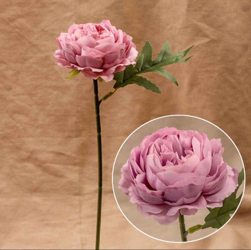 インテリア雑貨 優雅な芍薬(しゃくやく)の花束 インテリアフラワー