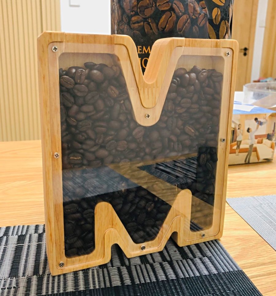 インテリア雑貨　アルファベット収納ディスプレイケース