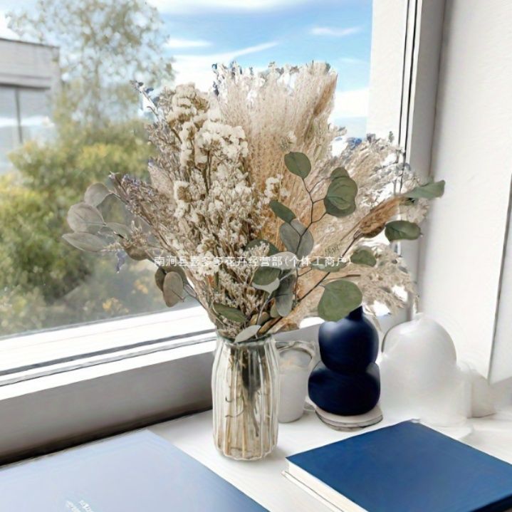 インテリア雑貨 自然風情ドライフラワー調ブーケ花束