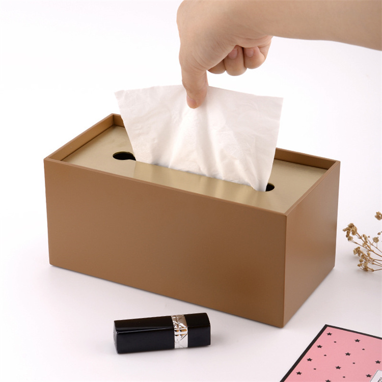 インテリア雑貨 シンプルデザイン デスク用ティッシュケース 卓上収納