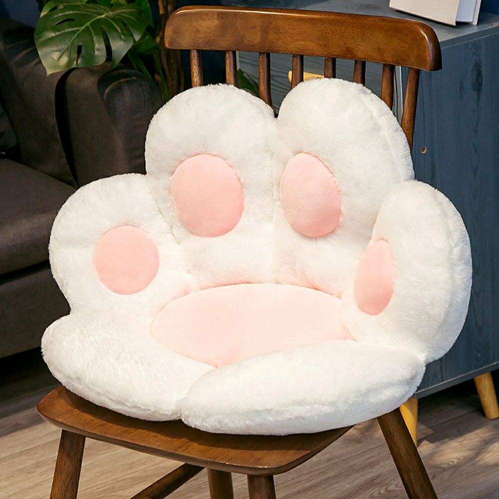 インテリア雑貨 ねこの肉球 もちもちクッション置き物 70×60cm