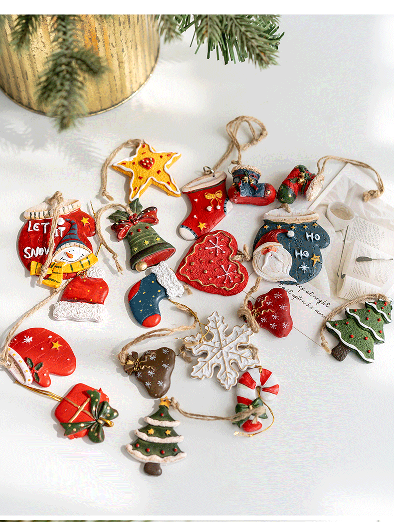 インテリア雑貨 聖夜の記憶を紡ぐクリスマス オーナメントセット