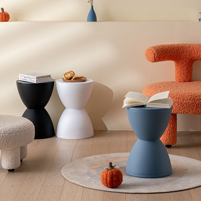 インテリア雑貨 砂時計型多機能サイドスツール