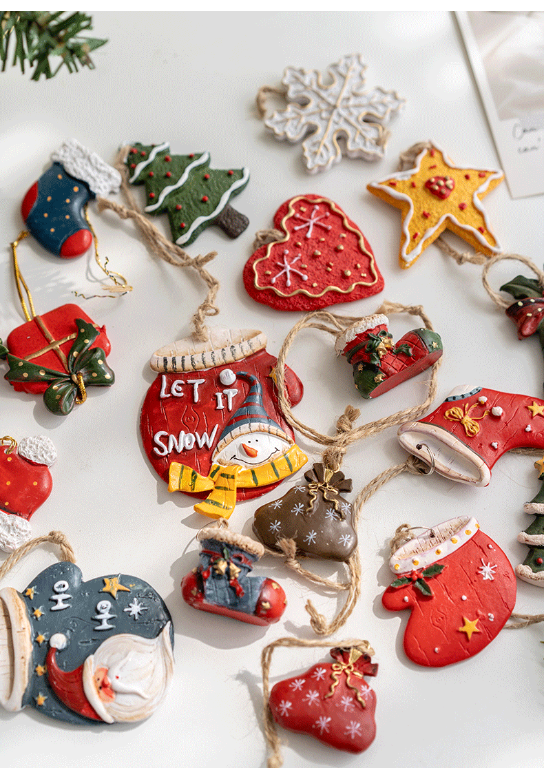 インテリア雑貨 聖夜の記憶を紡ぐクリスマス オーナメントセット