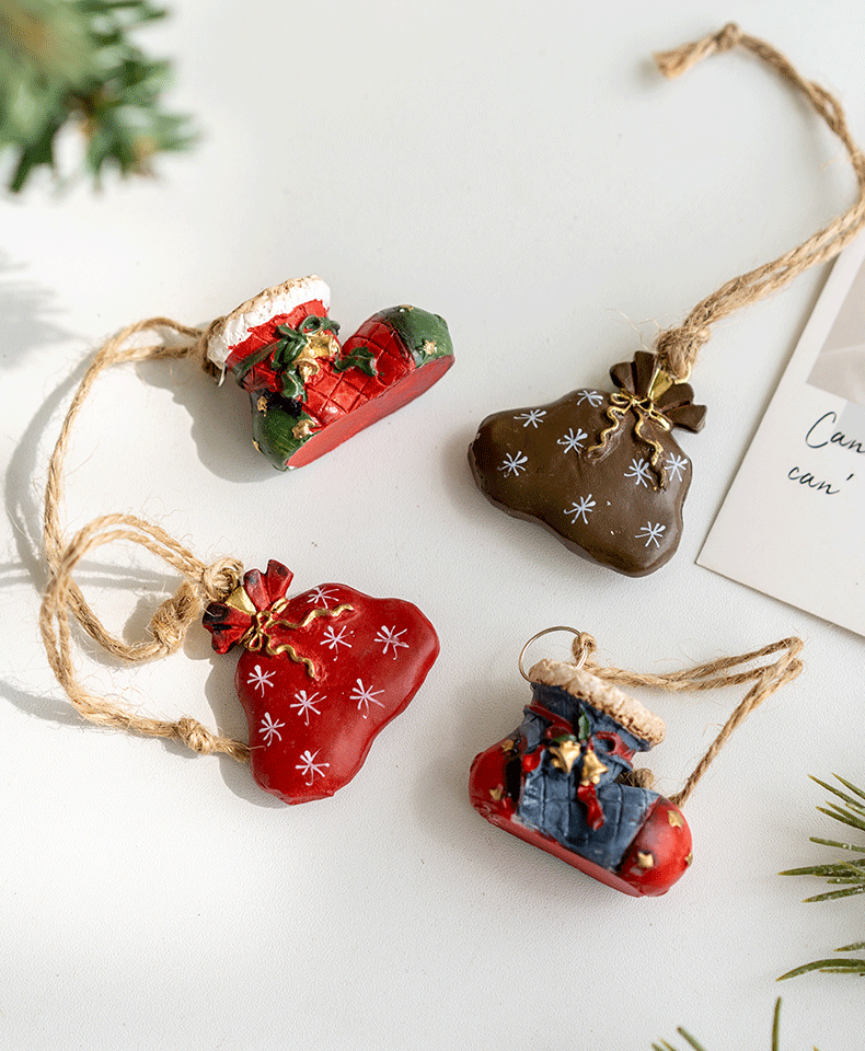 インテリア雑貨 聖夜の記憶を紡ぐクリスマス オーナメントセット