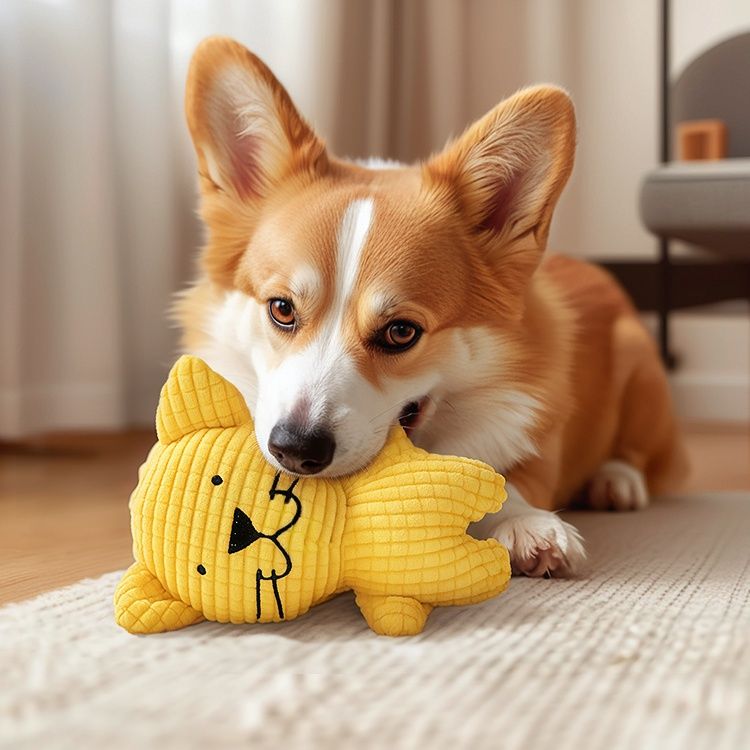 犬のおもちゃ もふもふネコちゃんぬいぐるみ