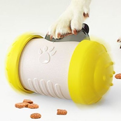 犬のおもちゃ 自動転がりおやつディスペンサー