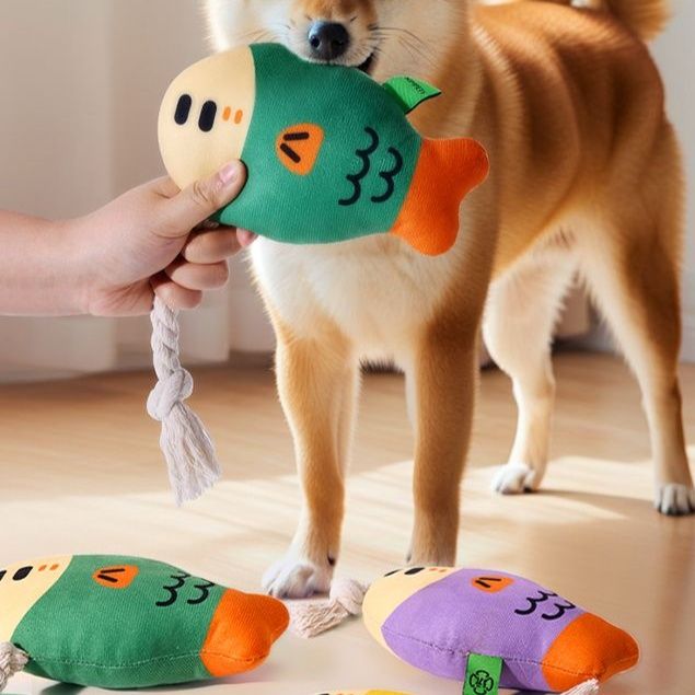 犬のおもちゃ さかなくん音鳴りぬいぐるみ