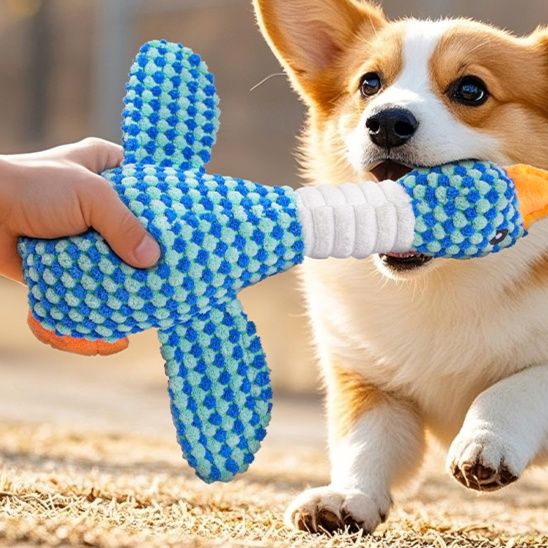 犬のおもちゃ もちもち恐竜くん ぬいぐるみ