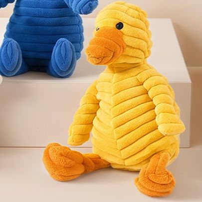 犬のおもちゃ 音が鳴るあひる型ぬいぐるみ犬用玩具
