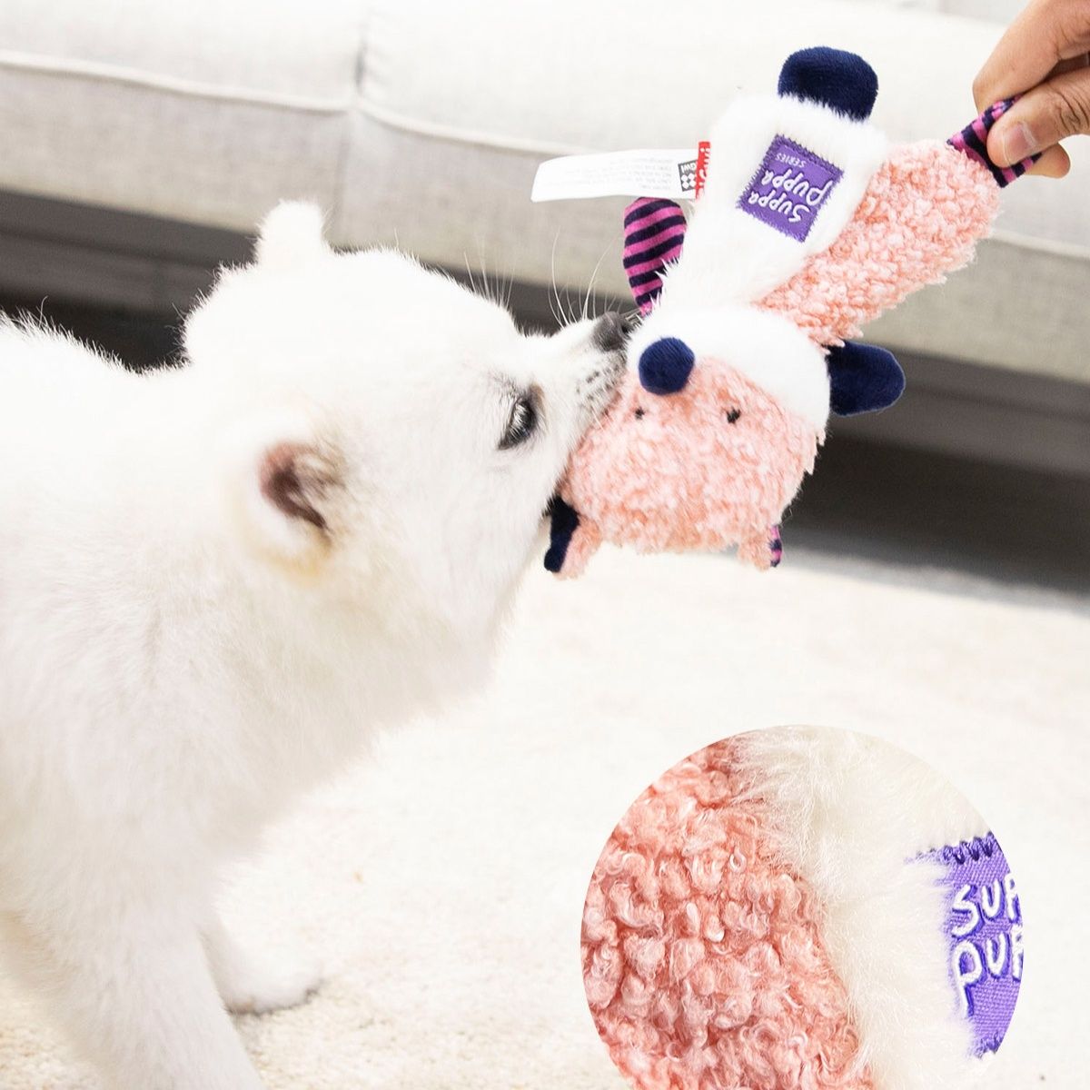 犬のおもちゃ 音が鳴る動物ぬいぐるみ 水洗い可能