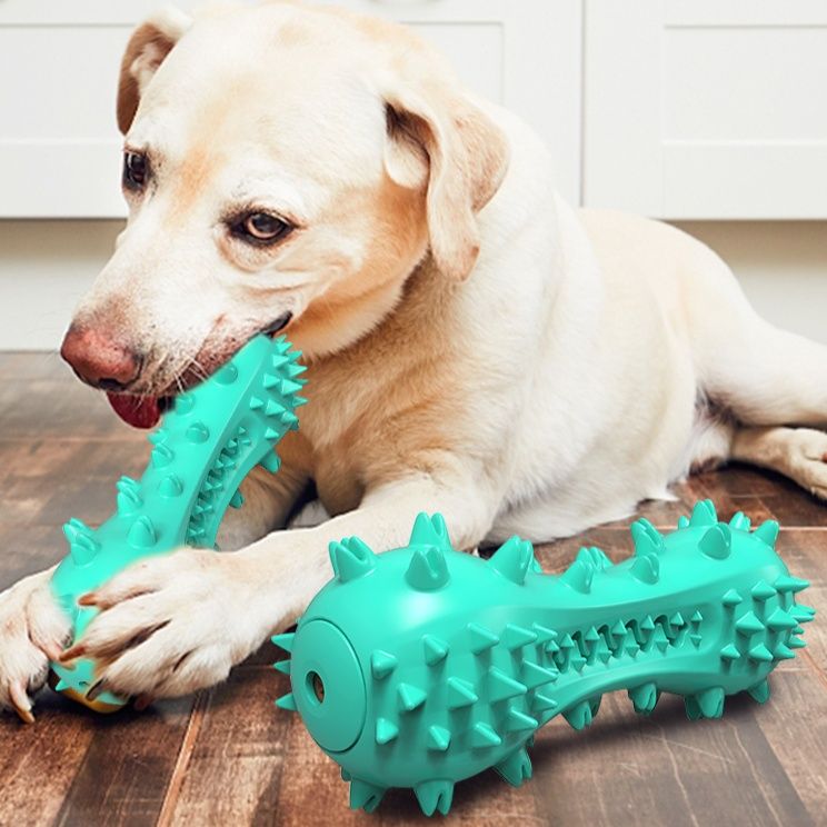 犬のおもちゃ 愛犬の歯の健康を守る突起付き歯磨きおもちゃ