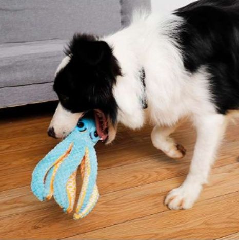 犬 おもちゃ ぬいぐるみ | タコさん発声おもちゃ