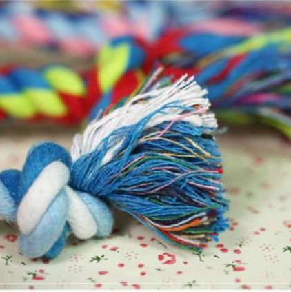 犬 おもちゃ ロープ | わんちゃん喜ぶ丈夫な結び目ロープ