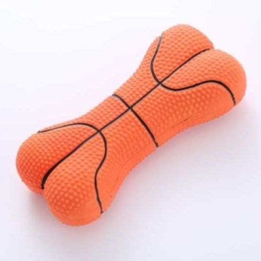 犬 おもちゃ | スポーツボール風の噛みごたえ抜群おもちゃ骨