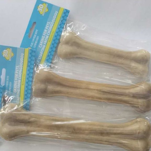 犬 おもちゃ 骨 | ワンちゃん喜ぶ骨型おやつ歯磨き