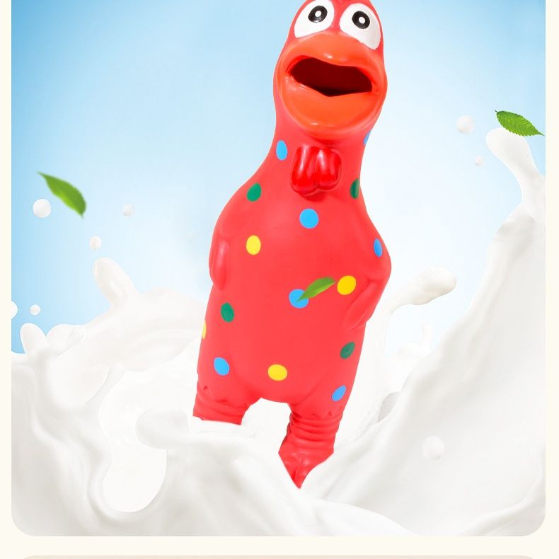 犬のおもちゃ 恐竜型鳴き声付き柔軟噛みごたえ玩具