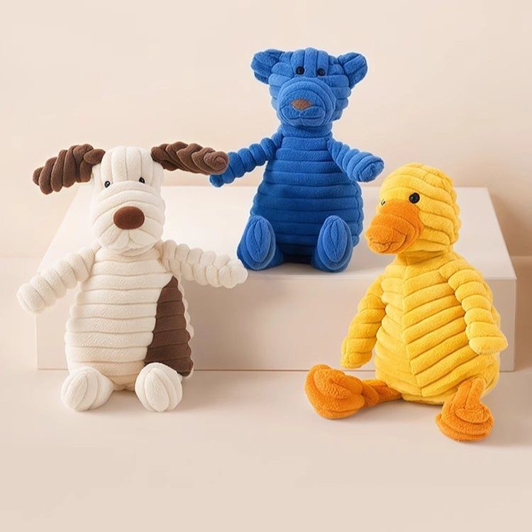 犬のおもちゃ 恐竜デザイン歯磨き機能付きぬいぐるみ玩具