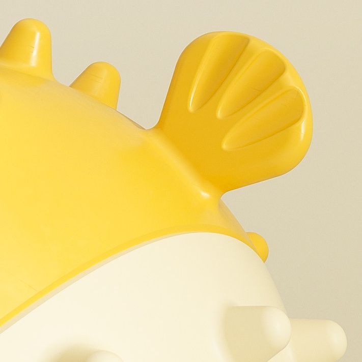 犬のおもちゃ ふぐ型音がなる歯磨きボール