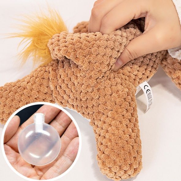 犬のおもちゃ もふもふ動物フレンズ音鳴り噛み噛みぬいぐるみ