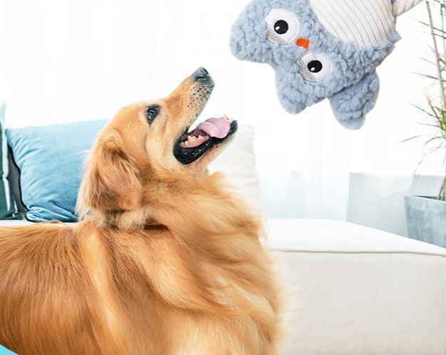 犬のおもちゃもこもこ引っ張りぬいぐるみ