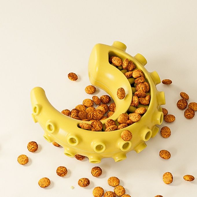 犬のおもちゃ 恐竜型超耐久歯磨き噛むおもちゃ